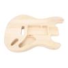 Electric Guitar Body Integrated and Unfinished Maple Wood Guitar Body Replacement DIY Accessory