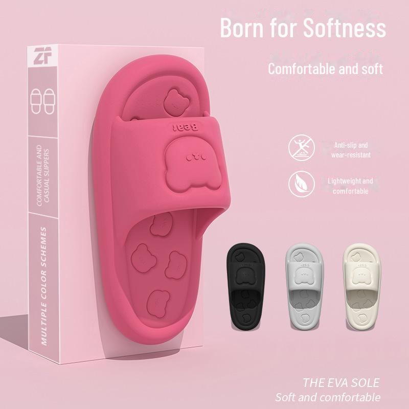 Women's and Men's EVA Sandals & Slippers with Thick Soles - Fashionable, Wear-Resistant, Non-Slip, Ideal for Bathing & Outdoor Wear