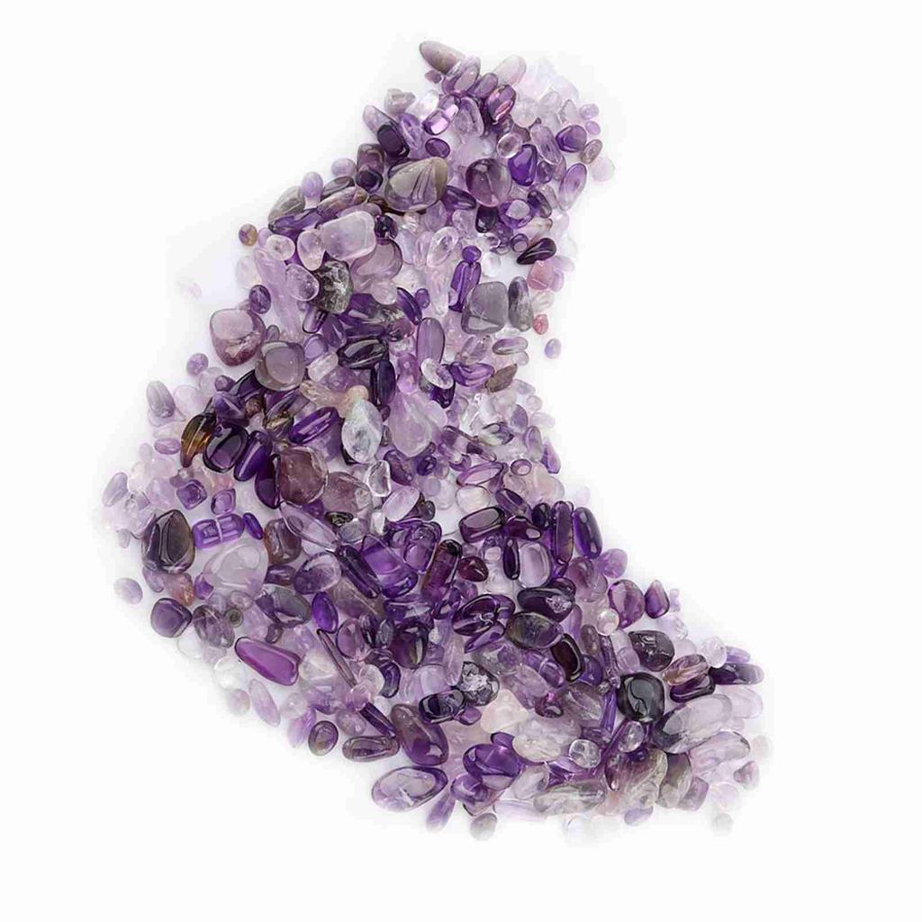 Tumbled Stone Chips Crushed Natural Crystal Quartz Pieces