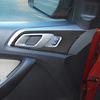 Carbon Fiber Interior Front Door Handle Cover Trim For Ford Ranger -