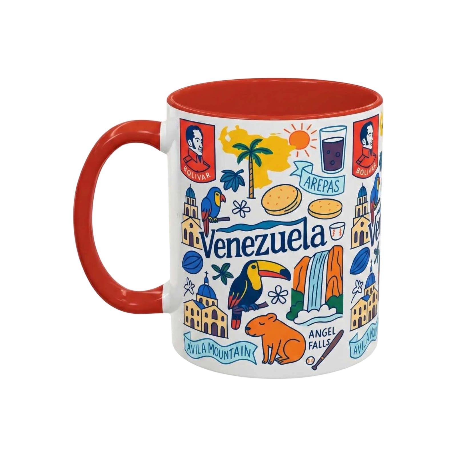 

Creative New Ceramic Kitchen Fun Black Coffee Cup One Size червоний