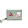 Wallet Women's Short New Ice Cream Cherry Simple Large Capacity Change Bag WaIIet