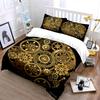 Vintage Clockwork Art Decor Set Multiple Sizes Kid'S And Adults' Bedroom Exquisite 3Pc Bedding Set, Gift