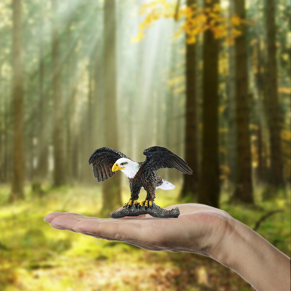 3.3inch Bald Eagle Wild Life Toy Figurine PVC Figures 14780 NEW
