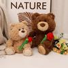 Theme Bear Teddy Plush Toy Doll Pillow Soft And Comfortable Valentines Gift Day