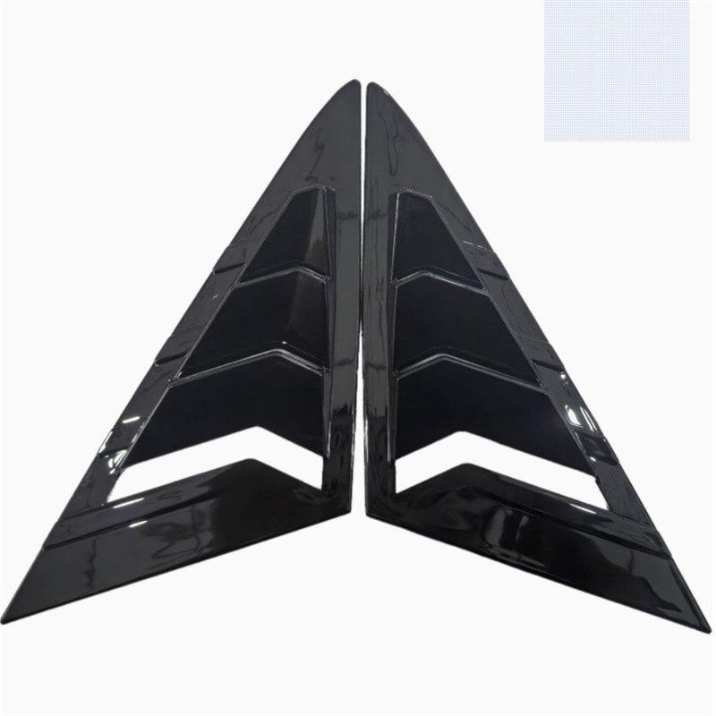 Volkswagen Golf 7 (2013-2020) Front Quarter Window Louver Mustang-Style Modification Kit