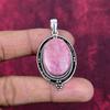 Pink Thulite Jewelry, 925 Solid Sterling Silver Pendant Handmade Gemstone Jewelry, Gifts For Wife Brand New Pendant Jewelry