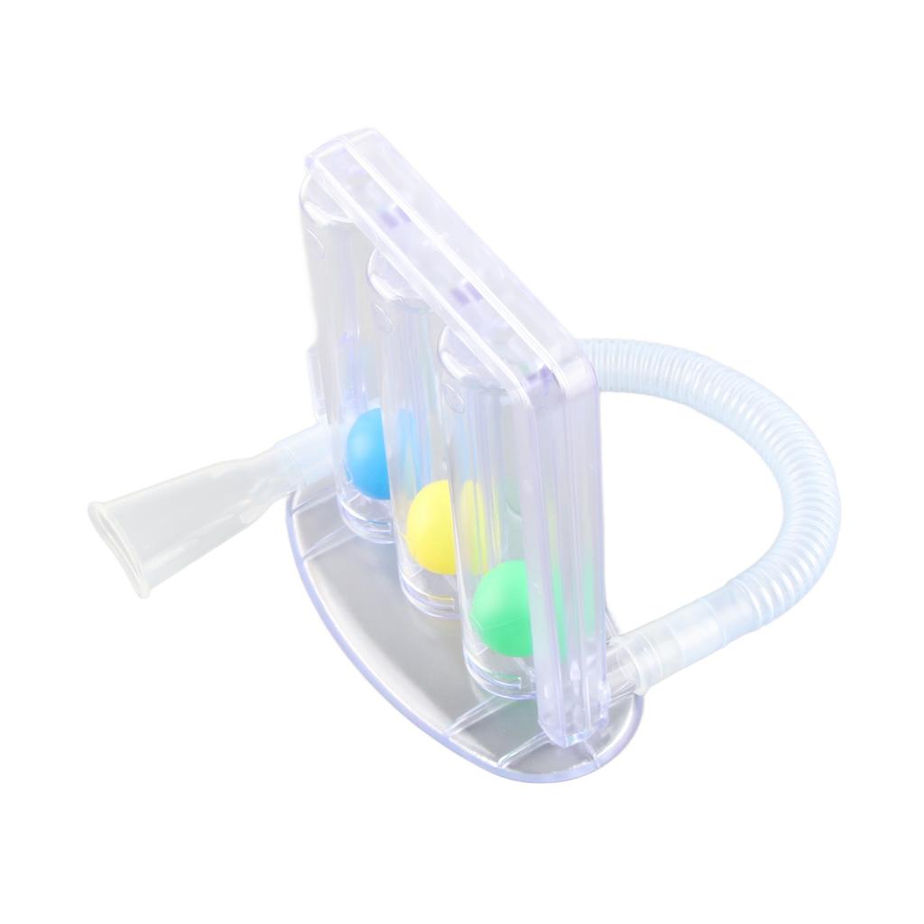 Breathing Exerciser ThreeBall Deep Breathing Vital Capacity Training Lung Exerciser