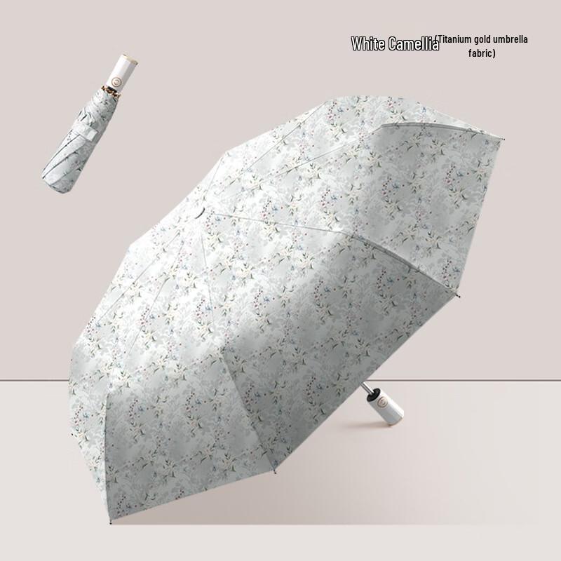 Automatic Floral Folding Umbrella