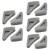 5 Pair Triangular Eyeglasses Antislip Pad for Daily Comfortable Wear Glasses Ear Gripper Support Holder for Sport Safe