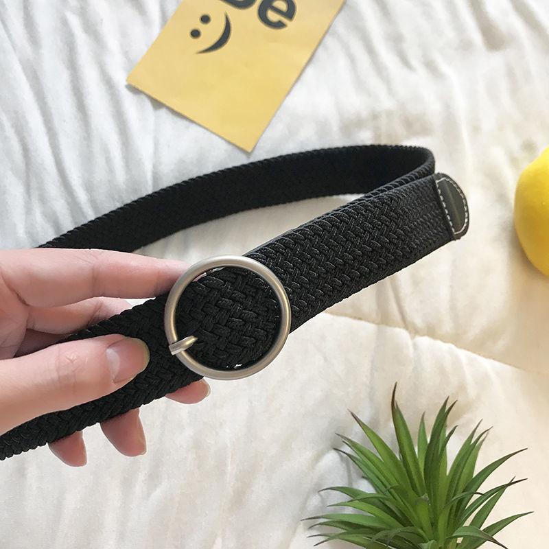 Canvas Elastic Unique Belt Perfect For All Occasions Trendy And Style Adjustable