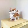 Knew Built Super Mini Dogs Dachshund Building Blocks Toys Kit: Corgi, Poodle & Entry-level Learning, Interactive Playtime, Gift