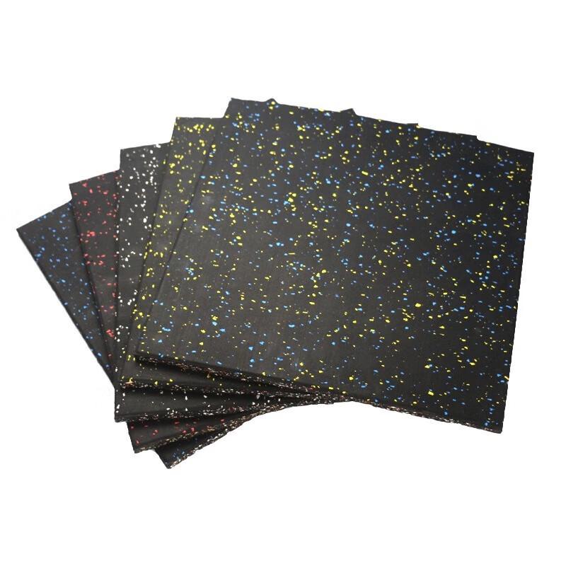 Interlocking Soundproof Shock-Absorbing Rubber Gym Mat