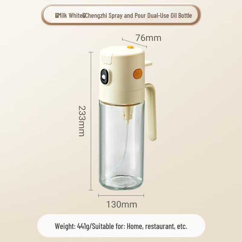 

Automatic Opening Spray & Pour Glass Oil Bottle