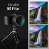 NEEWER 77mm Variable ND Filter CPL Multifunctional No HD Optical Nano 2-in-1 ND2–ND32 & Filter, 2-in-1, X-shaped unevenness, Glass, 30-layer Coating,