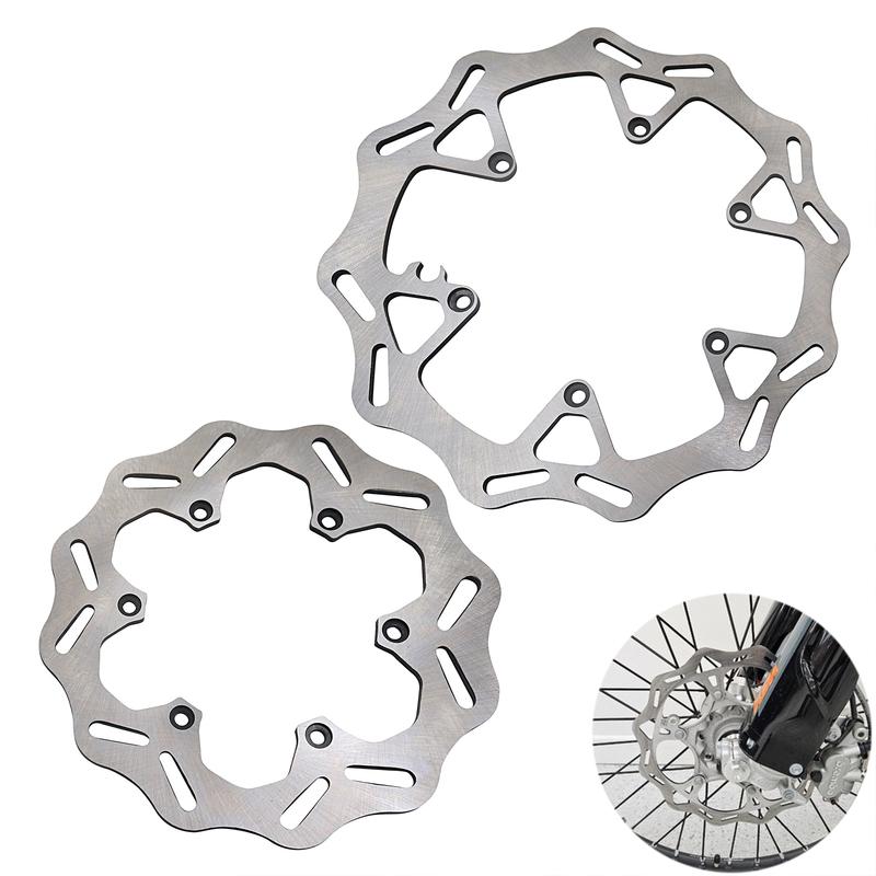 Motorcycle 260MM 220MM Front Rear Brake Disc Rotor Disk For XC SX SXF TPI Six Days KTM EXC EXCF For Husqvarna TC FX TX FE TE FC