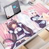 xmm Home HD Computer Table Pad Rubber MousePad Anime Nekopara Carpet Game Office Laptop Soft Table Pad Desktop Protect Mat