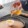 Handgefertigter Japanischer Glas-Verdickter Hitzebeständiger Gehämmertes Teekanne Klar Gongdao Fairness Tasse Teeteiler Krug