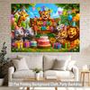 2D Flat Backdrop1pc Animals Party Birthday Backdrop Banner Polyester Wall Decor For Living Room Bedroom Office Outdoor Decor Holiday Gift