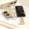 Premium Leather Phone Case P60 Pocket P50 With Integrated Ring Stand Full Coverage Shockproof Protection