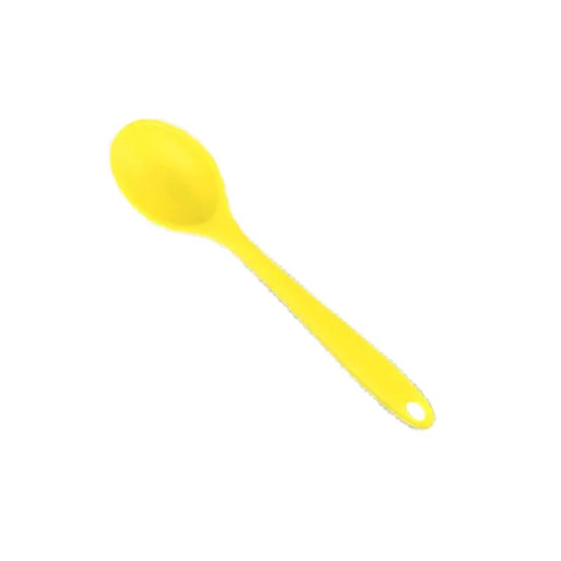 Heat Resistant, Easy To Clean, Non-stick, High Temperature Rice Spoons, Tableware Utensil, Kitchen Tool, Silicone Spoon