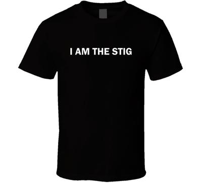 Keith Urban Idol I Am the Stig Black T Shirt