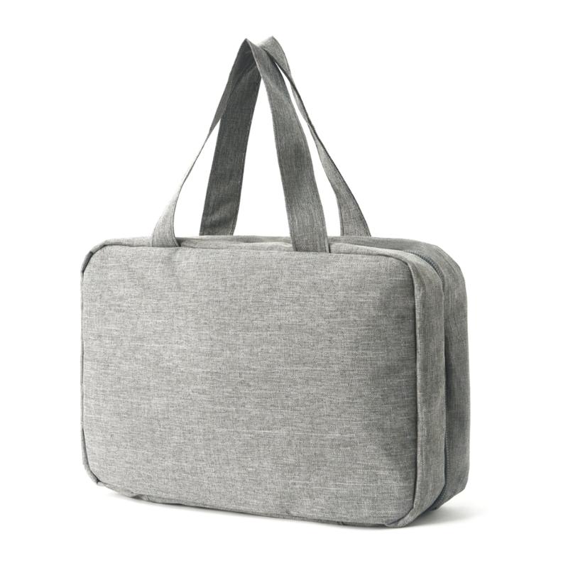 

Hanging Makeup Bag for Women Travel Friendly Waterproof Toiletry Organizer Cosmetic Holder with Multiple Compartments