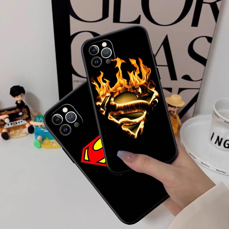 Superman LOGO Phone Case for Samsung Galaxy A11 A12 A13 A15 A52S A53 A55 A56 A70 A71 A72 A73 F06 F16 F56 S10 Plus S10e