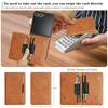 Luxury 2IN1 Leather Wallet Card Holder Phone Case For Samsung Galaxy Z Flip 7FE 6 5 4 3 Magnetic Wireless Charging Protect Cover