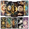 Moon Sun Phone Case For Xiaomi Redmi Note 14 13 5G 10 11 12 Pro Plus 4G 14C 13C 12C 10C Black Cover