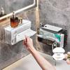 Jiadu Wall-Mounted Tissue Dispenser with Storage Shelf