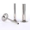 Stainless Steel Sausage Stuffer with Extended Funnel Spout for Pig Intestine Casing