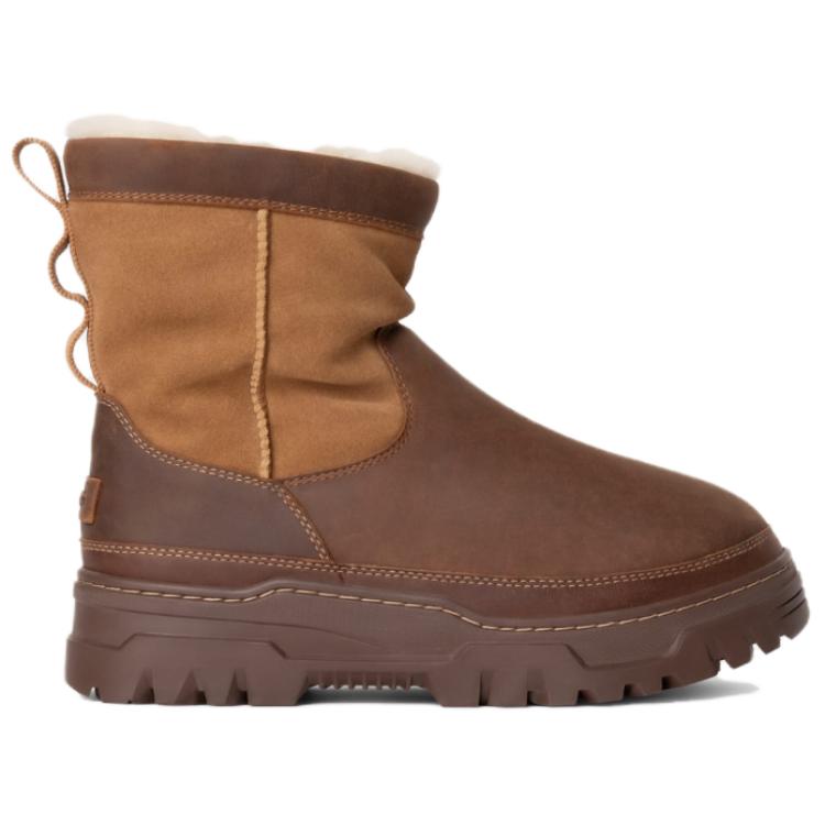 UGG Heritage Trailgazer Divat Kerek Orrú Rövid Hócsizma Férfi csizma Barna 1158213-CHE