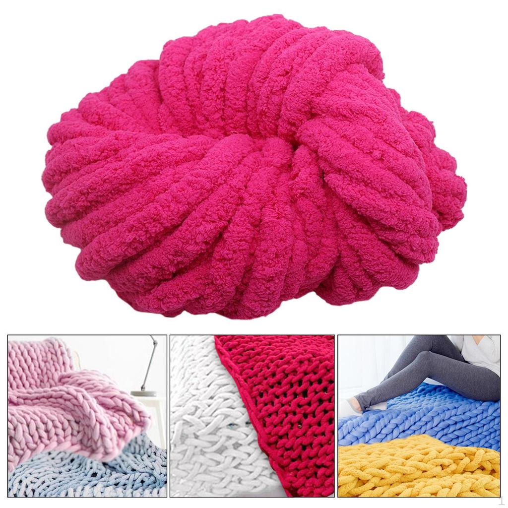 Chenille Yarn for Arm Knitting, Great Crafting Blankets and Cushions