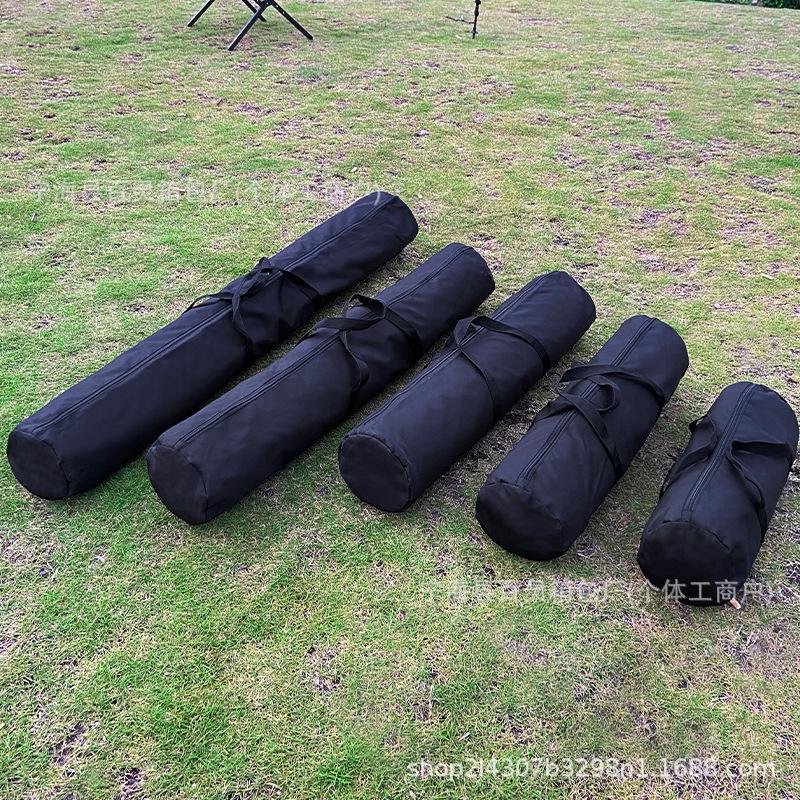 Waterproof Oxford Cloth Fishing Gear Bag: Outdoor Handbag for Rods, Reels, Lures, and Tent Storage.