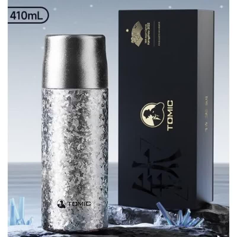 

TOMIC 410mL Titanium Lid Insulated Tea Tumbler