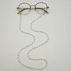 Metal Anti-lost Eyewear Jewelry Pearl Chain Face Mask Necklace Reading Glasses Chain Glasses Clips