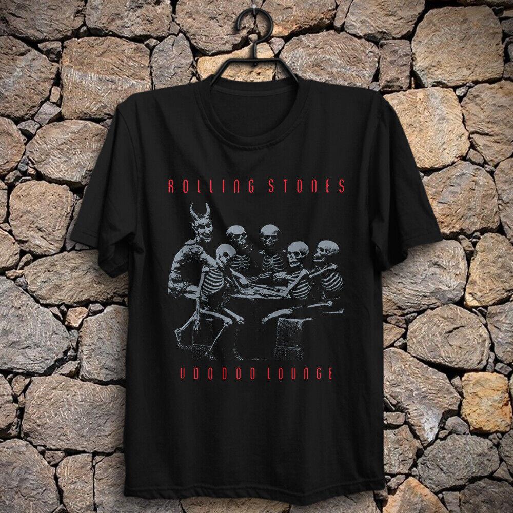 The Rolling Stones Voodoo Lounge World Tour 94-95 Vintage Skeleton T-Shirt Unisex T-Shirt S