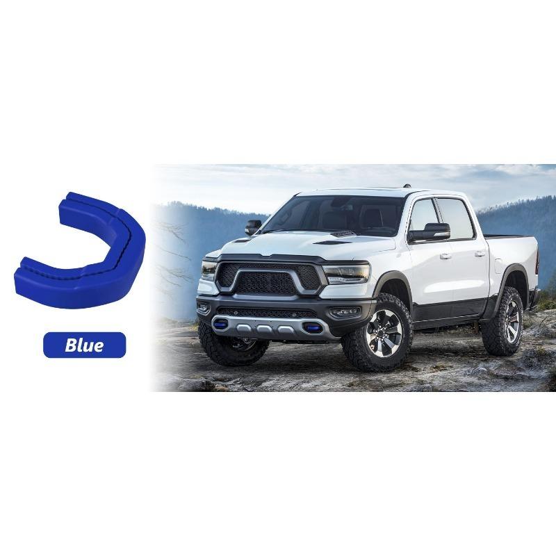 2 st Bil Framre Bogserkrokar Skydd Dragkroksskydd för Dodge RAM 1500 2019-2025 Bil Bogserkrokar Skydd