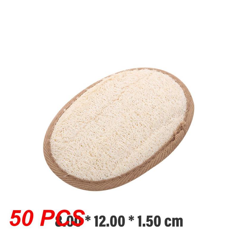 10/50/100 ADET Lifa Sünger Vücut Kesesi Peeling Kesesi Yumuşak Duş Banyo Aletleri Masaj Aleti Peeling Aleti Doğal Lifa Banyo Fırçası