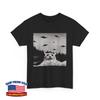 Cat Selfie UFOs Flying Saucers Cats Owner Funny Unisex T-Shirt