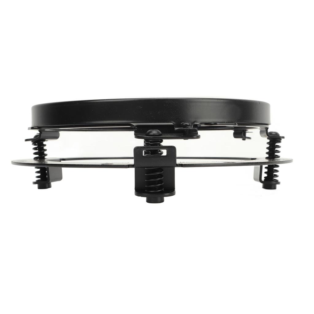 2pcs Headlight Retaining Rings for Wrangler JK 2007 to 2018 7" Round Headlight Ring Headlamp Mounting Bracket Retention Bezel Ring