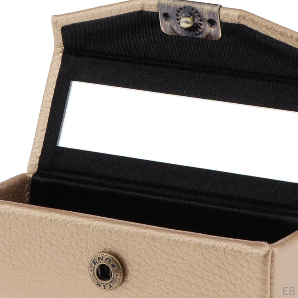 Case - Full Leather Wrap Multi-Purpose for Storing ,Small Jewelry, Earings,Eardrops,Signet, and