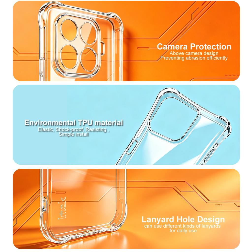 Pouzdro na telefon Xiaomi 17T Pro 5G IMAK Nárazuvzdorné měkké magnetické pouzdro