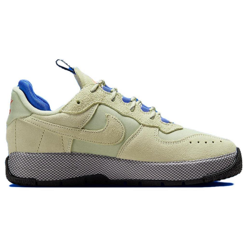 Nike Womens Air Force 1 Wild 'Olive Aura Aquarius Blue' (women's Sizes) Olive Aura / Aquarius Blue / Ashen Slate / Racer Blue Skateboard Shoes