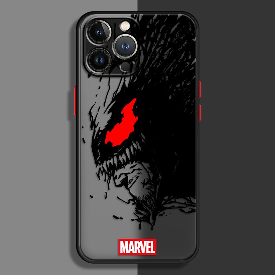 Marvels Spider-Man Venom Rückseite Handyhülle für iPhone 17 Pro Max 17e Air 7 8 SE 14 XS XR 13 Mini 12 16 Plus 11 15