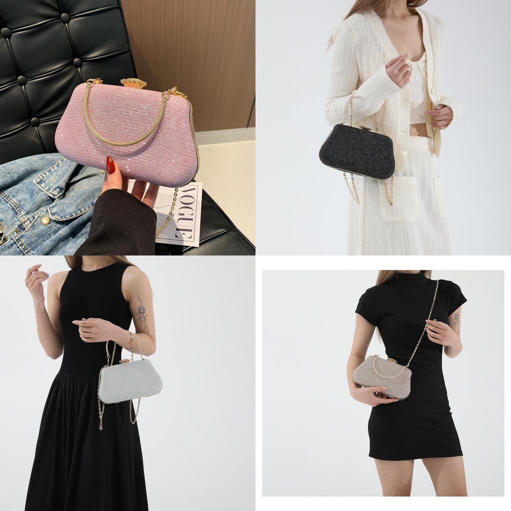 2024 New Spring Beautiful Casual Fashion Evening Bag Women's Bag Chain Handbag