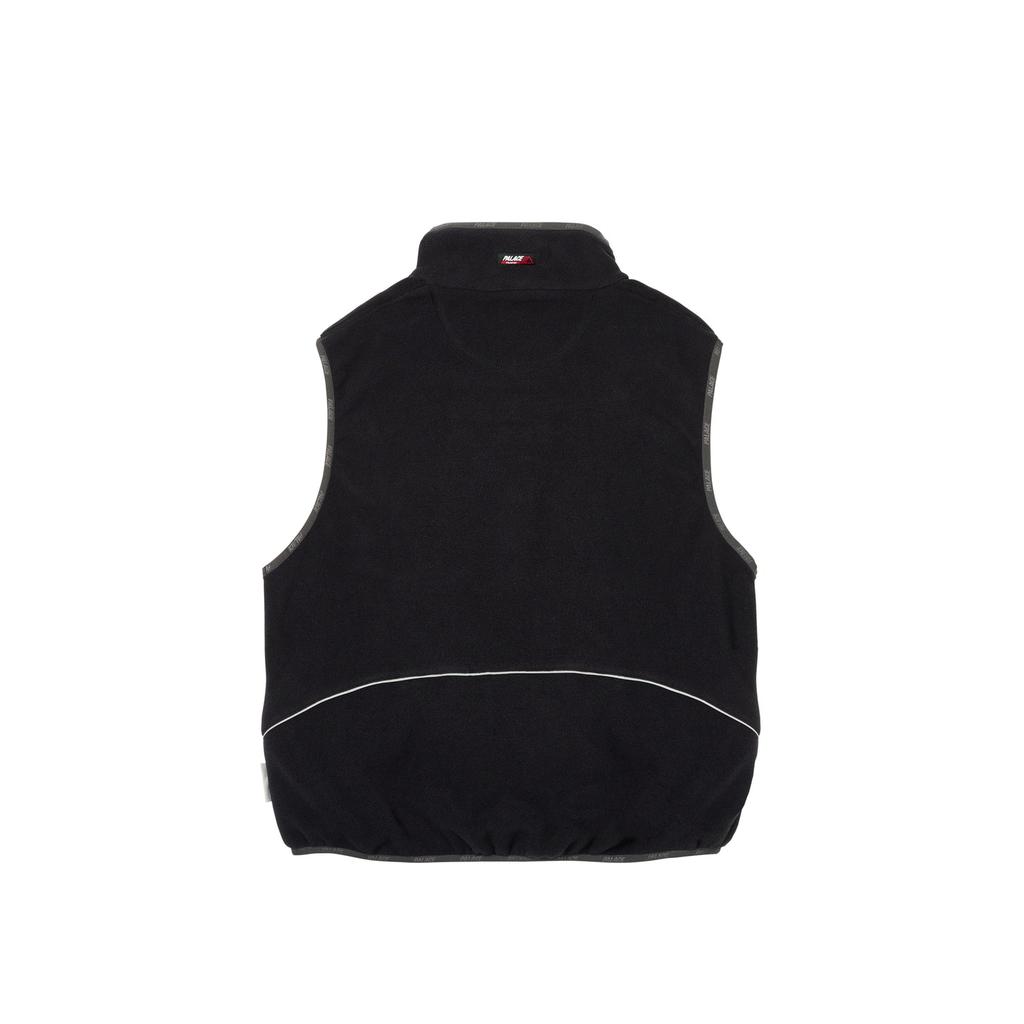 Palace Polartec Vest Black Unisex Tops P27JK002