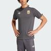 Adidas Originals Logo Print Stripe Crew Neck Short Sleeve T-Shirt Men Tops Grey IU2154