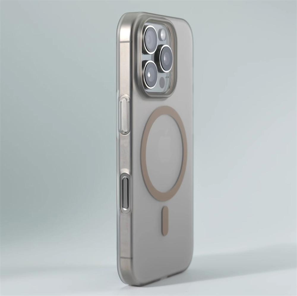 1.0 MM Ultra Thin Matte Hard PC Translucent Case For iPhone 17 Air 16 15 14 13 12 Pro Max Magsafe Magnetic Wireless Charge Cover